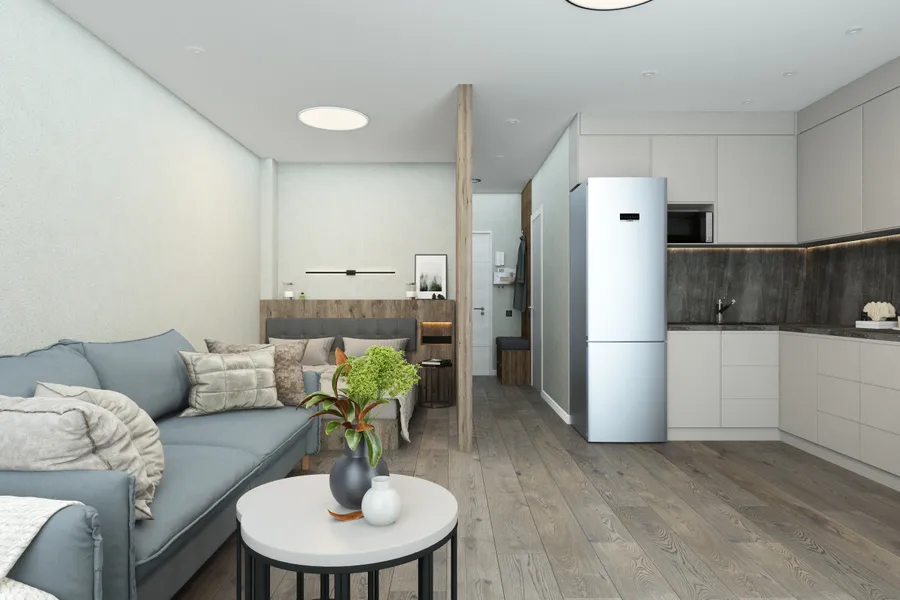 Гарден. Апартаменты 42 м.кв.