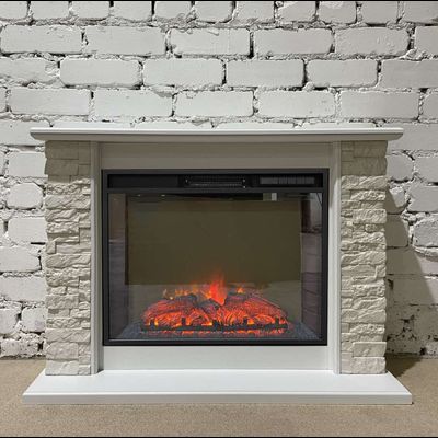 Электрокамин Кимберли WT M2 с очагом Sparta 25.5 LED