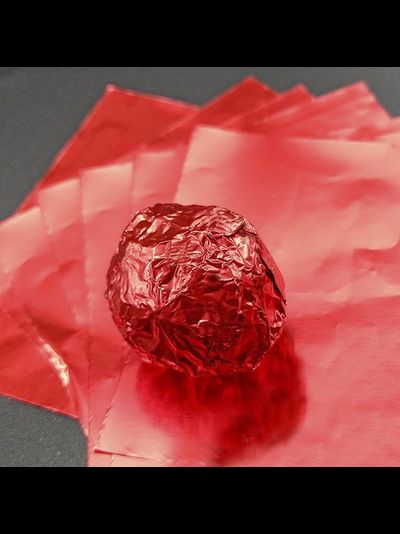 Бумага для бенто-торта 18*18 см (100 шт), принт Клубника в Калининграде