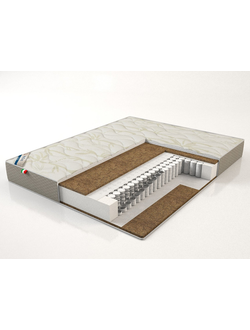 Ортопедический Матрас MyCloud, Меди Хард (Medi Hard), пружинный S 520 пружин, кокос, жесткий