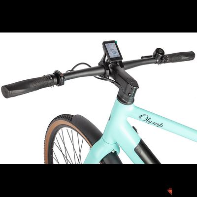 Электровелосипед Eltreco Olymp бирюзовый