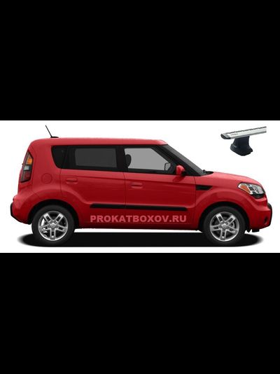 Дуги THULE для KIA Soul I 08-13 г.в.