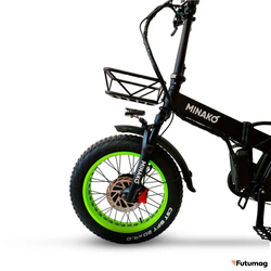 Электровелосипед Minako F10 Dual салатовый