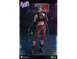 ПРЕДЗАКАЗ - Джинкс (Аркейн, League of Legends)  - Коллекционная ФИГУРКА 1/6 scale BOOM GIRL Deluxe Edition (ot021) - Onetoys ?ЦЕНА: 30600 РУБ.?