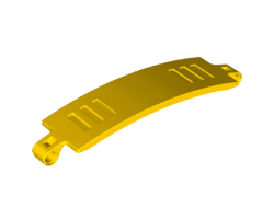 Technic, Panel Curved 3 x 13, Yellow (18944 / 6251189)