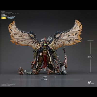 Мортарион, демонический примарх Гвардии Смерти (Warhammer 40K) - КОЛЛЕКЦИОННАЯ ФИГУРКА 1/18 Mortarion, Daemon Primarch of Nurgle (JT02564) - JOYTOY