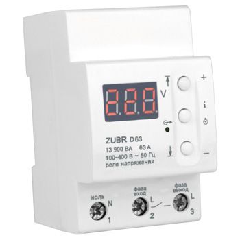 Реле напряжения rbuz d63