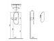 Поворотное зеркало Vitra Plural, 70 см, 35 см, 64059