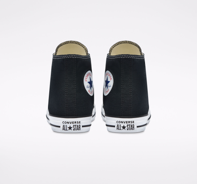 Кеды Converse All Star черные высокие M9160 фото сзади