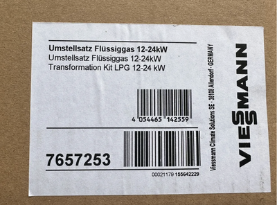 Комплект форсунок для котла Viessmann Vitopend 100-W, 12-24 кВт (сжиженный газ)