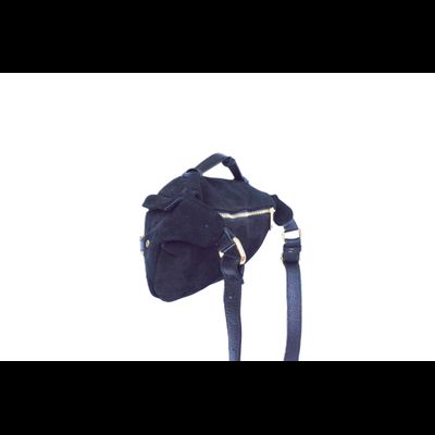 Сумка Leather Country замша черная