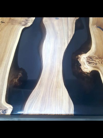 обеденный стол из карагача две реки с островами