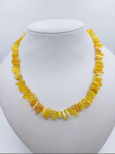 Бусы из натурального янтаря