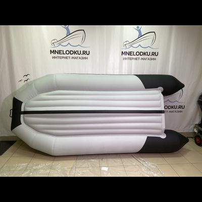 Моторная лодка Таймень NX 3400 НДНД PRO светло-серый/черный