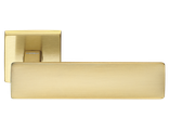 Дверные ручки MORELLI LUXURY SPAСE-SQ CSA Цвет - Матовый хром