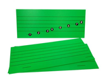Зеленые доски с нотным станом