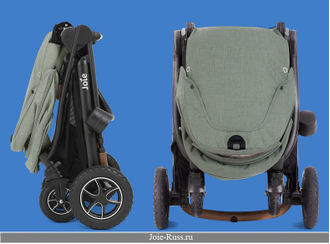 Joie Versatrax 2 в 1 - комфортная коляска для прогулок с новорожденным