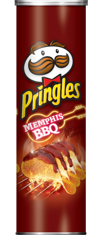 Pringles Memphis orig BBQ 158g (14 шт)