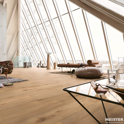 Ламинат MEISTER 6385 Дуб Дакар в интерьере