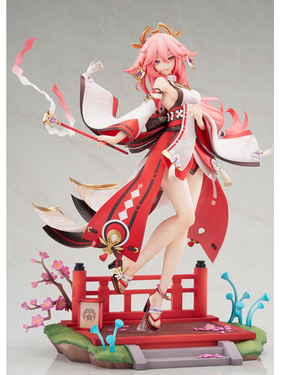 Фигурка 1/7 Яэ Мико (Yae Miko Astute Amusement Ver.)