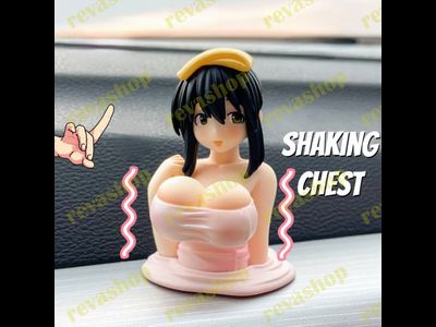 Статуэтка с вибрацией груди украшения для салона автомобиля