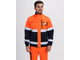 Костюм сигнальный ProfLine Specialist-1 (тк.Смесовая,240) брюки, оранжевый/т.синий