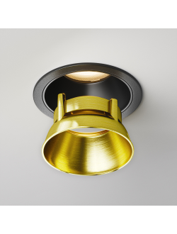 Декоративная рамка-отражатель для светильников серии Alfa LED латунь, Ring12-15W-RD-BS