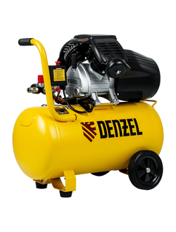 Компрессор воздушный DCV2200/50, прямой привод, 2.2 кВт, 50 литров, 380 л/мин Denzel