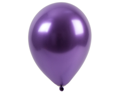 Шары хром Фиолетовые / шт