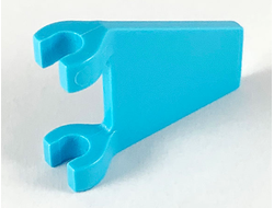 Flag 2 x 2 Trapezoid, Medium Azure (44676 / 6052794)