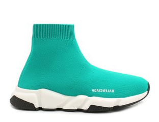 Balenciaga speed trainer green sales