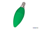 Ecola LED Color B37 6w Green E14