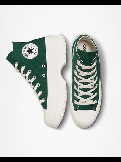 Кеды Converse Chuck Taylor All Star Lugged 2.0 Platform зеленые высокие