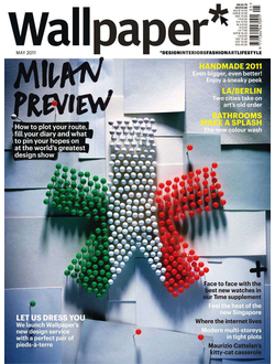 Wallpaper Magazine May 2011 Иностранные журналы об интерьере, Журналы о дизайне, Intpressshop