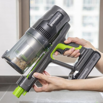 Пылесос беспроводной вертикальный аккумуляторный Greenworks GD24SV
