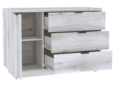 Гостиная ФЛЕКС - ФЛЕКС 5 Тумба МЦН Дуб Шавиниган