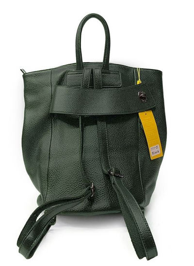 (АРТИКУЛ: 9971/0/52) ЖЕНСКИЙ РЮКЗАК, НЕБОЛЬШОЙ, НАТУРАЛЬНАЯ КОЖА, СЕРЫЙ