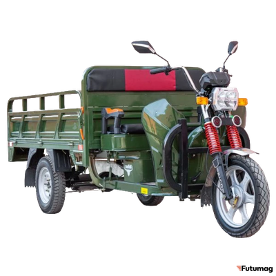Электротрицикл Rutrike Алтай 2000 60V1500W зеленый