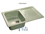 мойка Granfest STANDART GF-S780L цвет салатовый