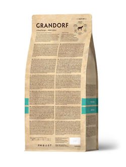 Grandorf (Грандорф) сухой корм для взрослых кошек, 4 вида мяса с пробиотиками, 400 г