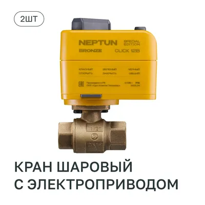 КОМПЛЕКТ NEPTUN SPECIAL EDITION, BASE PRO Click BRONZE 12В  1 дюйм