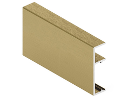 Профиль для полки с подсветкой  ЗОЛОТО КРАЦОВАННОЕ  L=...мм  DE0559.VP540.GLBAN.CJ  ARISTO *