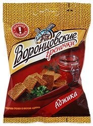 Сухарики-гренки Воронцовские со вкусом аджики 60гр