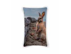 Подушка вертикальная год Кролика №6