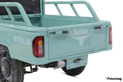 Грузовой электротрицикл Rutrike Амулет 1100 72V1000W бирюзовый