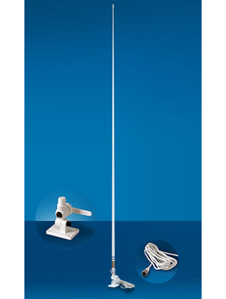 Антенна УКВ речного диапазона NavCom АШС-2,4 для судов ГИМС