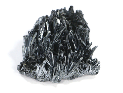 Антимонит, эстетичная друза кристаллов, Китай (92*75*43, 303 г) №18454