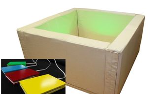 Сухой бассейн интерактивный с клавишами управления. 150х150х66 см.
