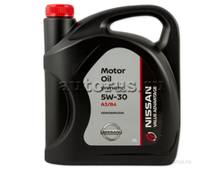Масло моторное NISSAN VA Motor Oil 5W30 синтетическое 5 л KE900-99943VA
