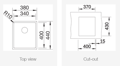 Мойка Blanco Claron 340-IF